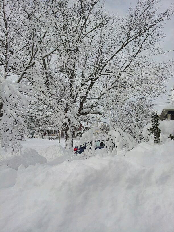 Blizzard 2013:Rhode Island February 9th.