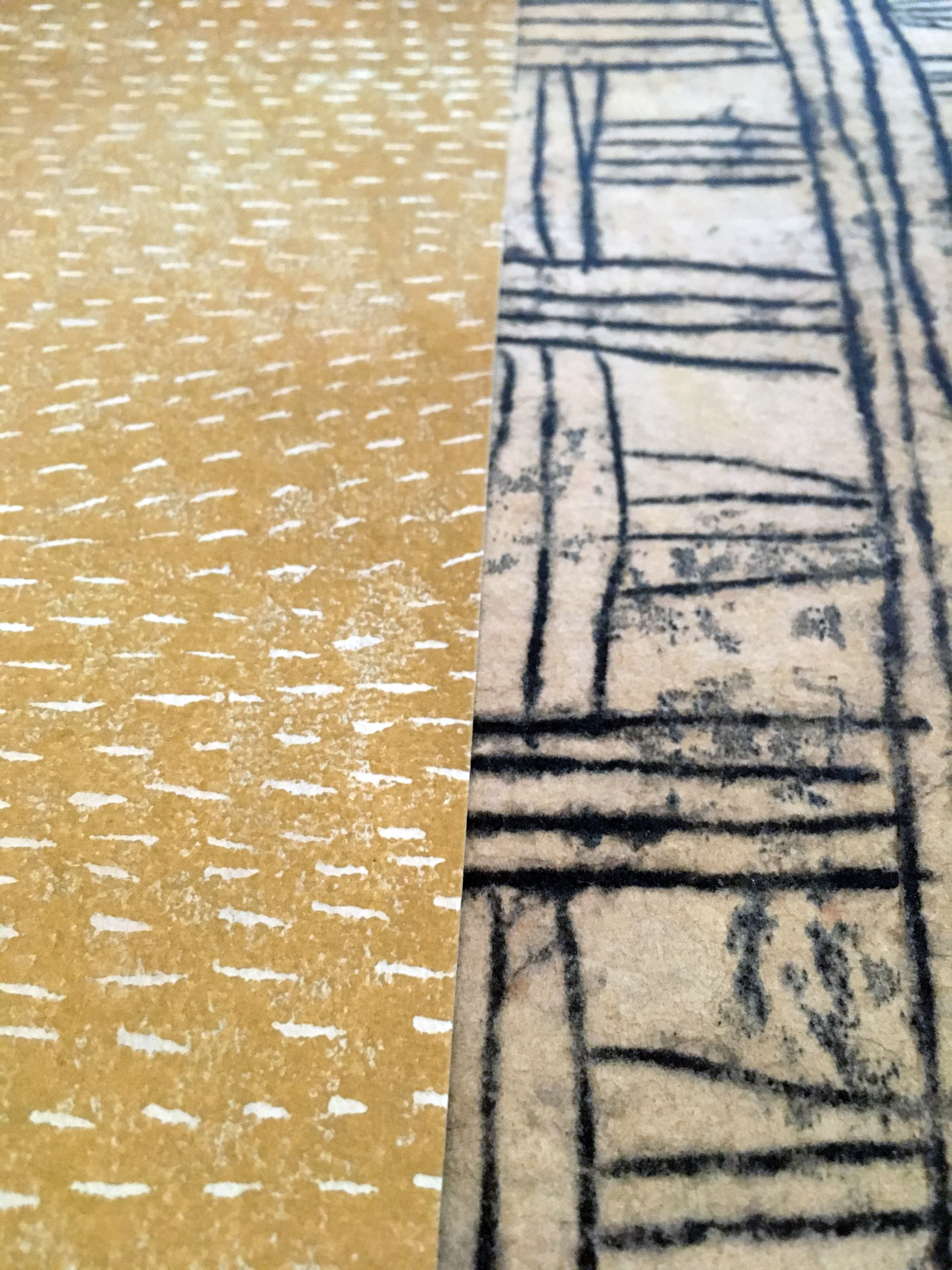 washi, Japanese paper, Japan, Hatano, oiled paper, floor cloth, wallpaper