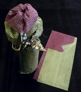 lace paper, amime, grid, wine bag, rice paper, giftwrap