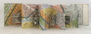 Pop Up Buildings & Accordion Map by Kit Davey